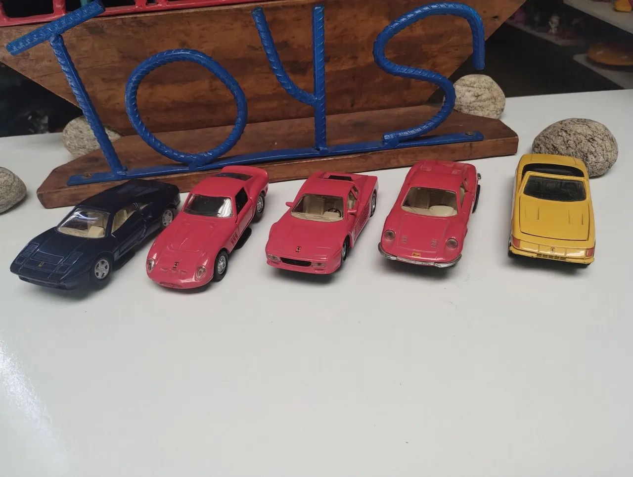 Ferrari de metal unidade 