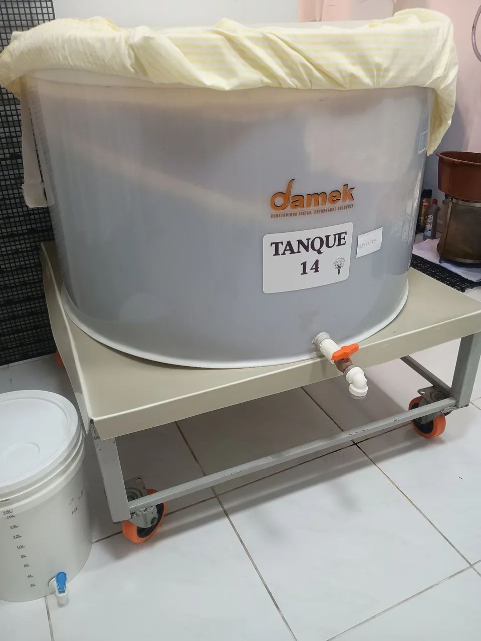 Tanque Fermentador Damek