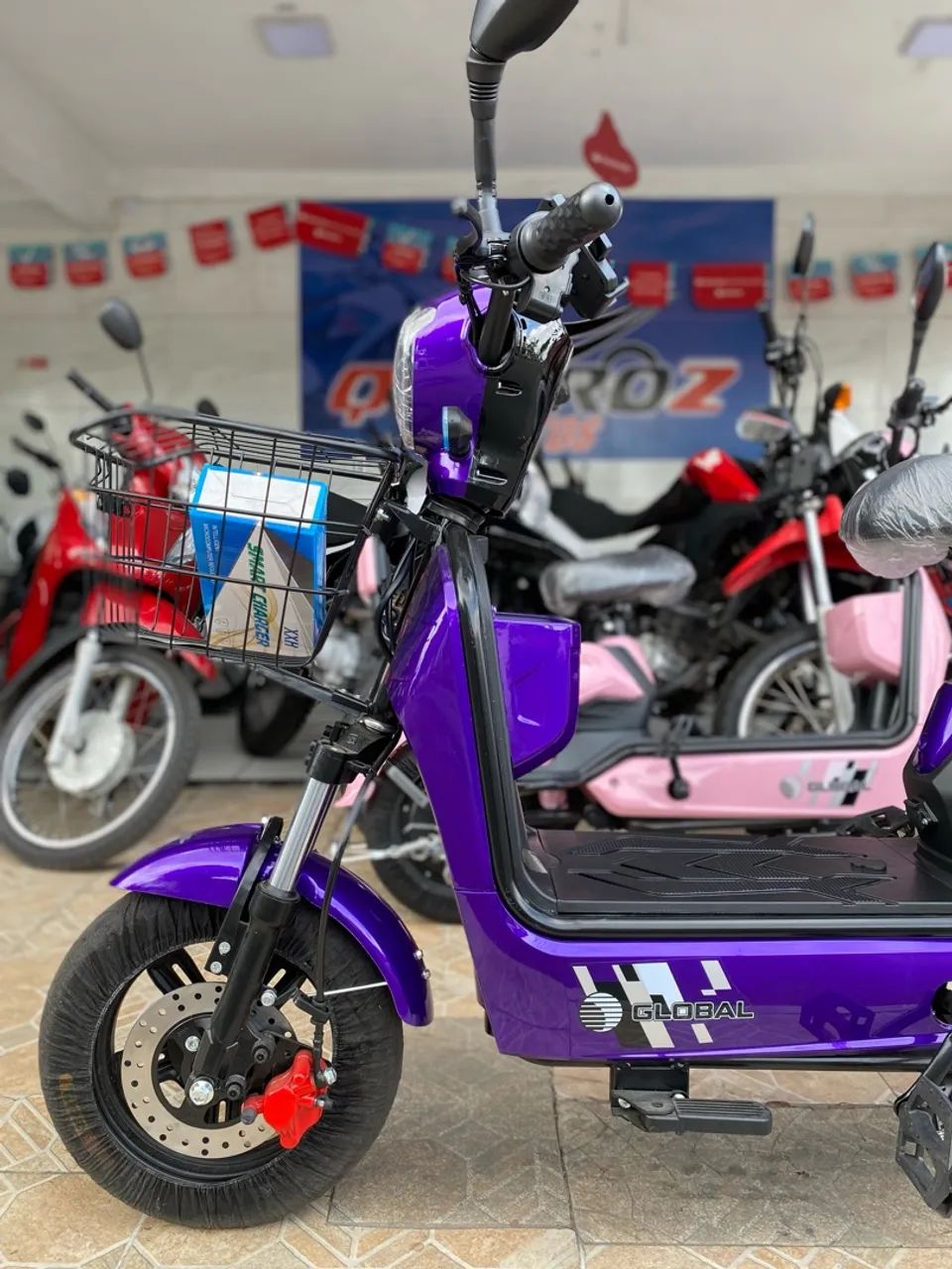 SCOOTER ELETRÔNICA GLOBAL 500w  - Foto 5