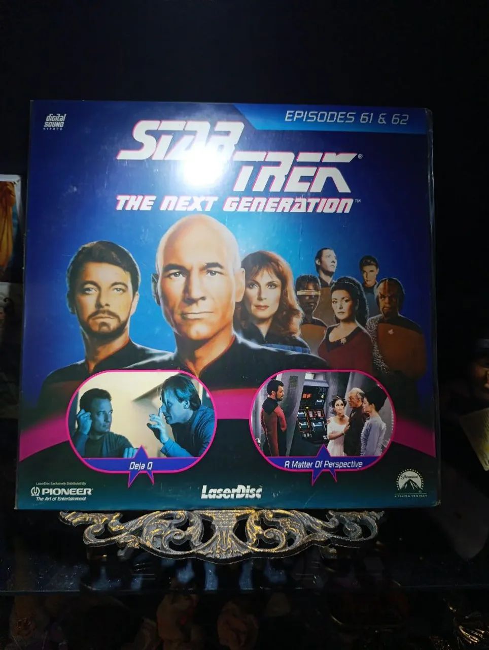 Laserdisc Star Trek The Next Generation 61 e 62