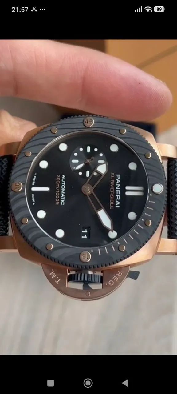 Panerai Submersible Goldtech 44mm/ PAM01070/S.C - Foto 3