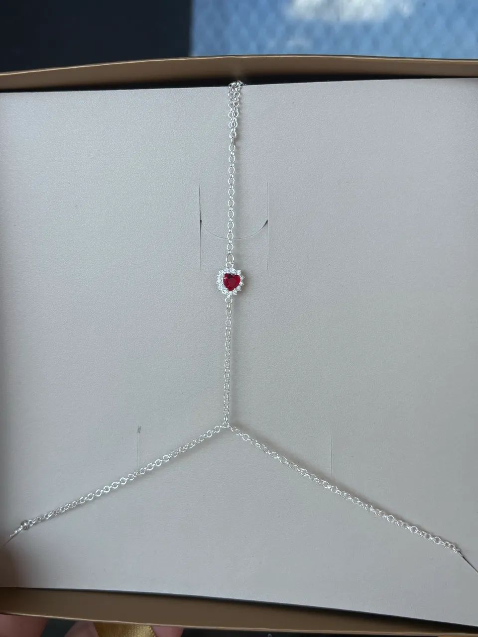 HAND chain prata 925 legítima com embalagem presente 