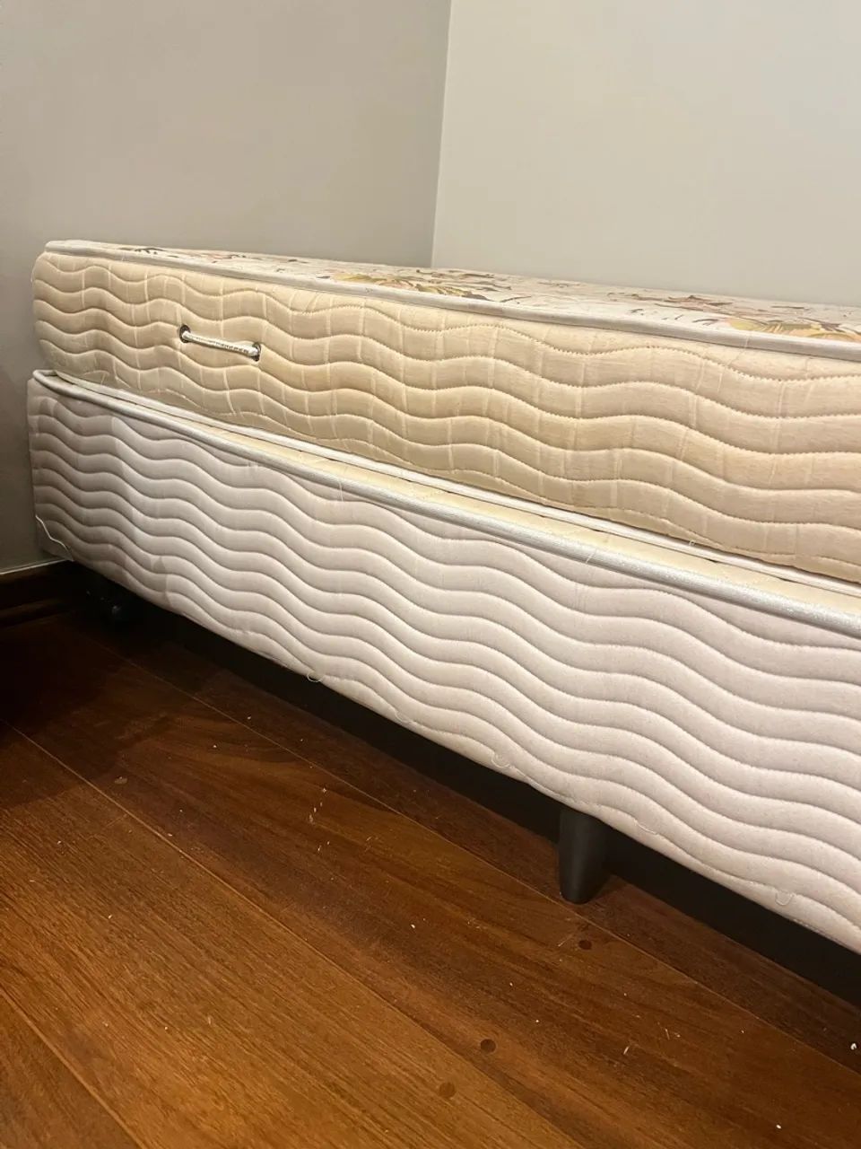 Cama box solteiro e colchão Ortho Flex - bem conservada - Foto 2