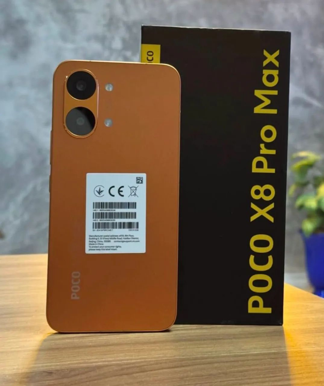 Poco X8 Pro Max 512/12 Lançamentoooo Topp Laranjado 