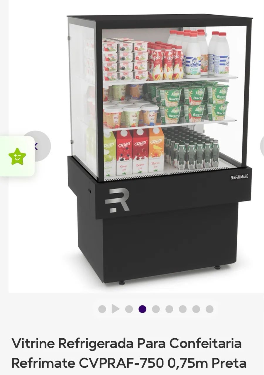 Vitrine refrigerada 