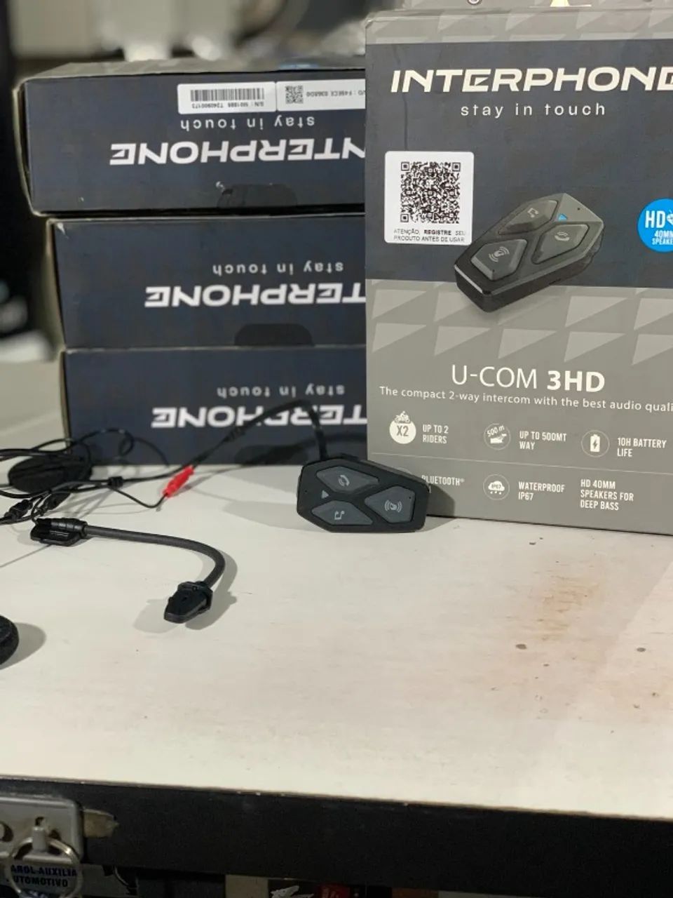 Interphone U-COM 3HD - Intercomunicador Moto - Foto 4