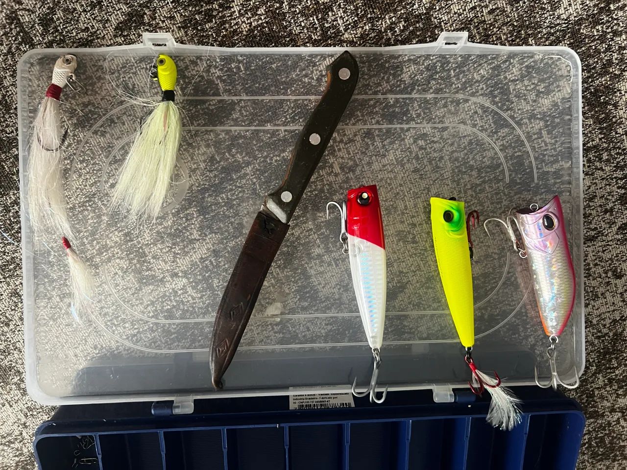 Estojos de Pesca com Iscas Artificiais - Kit Completo - Foto 3