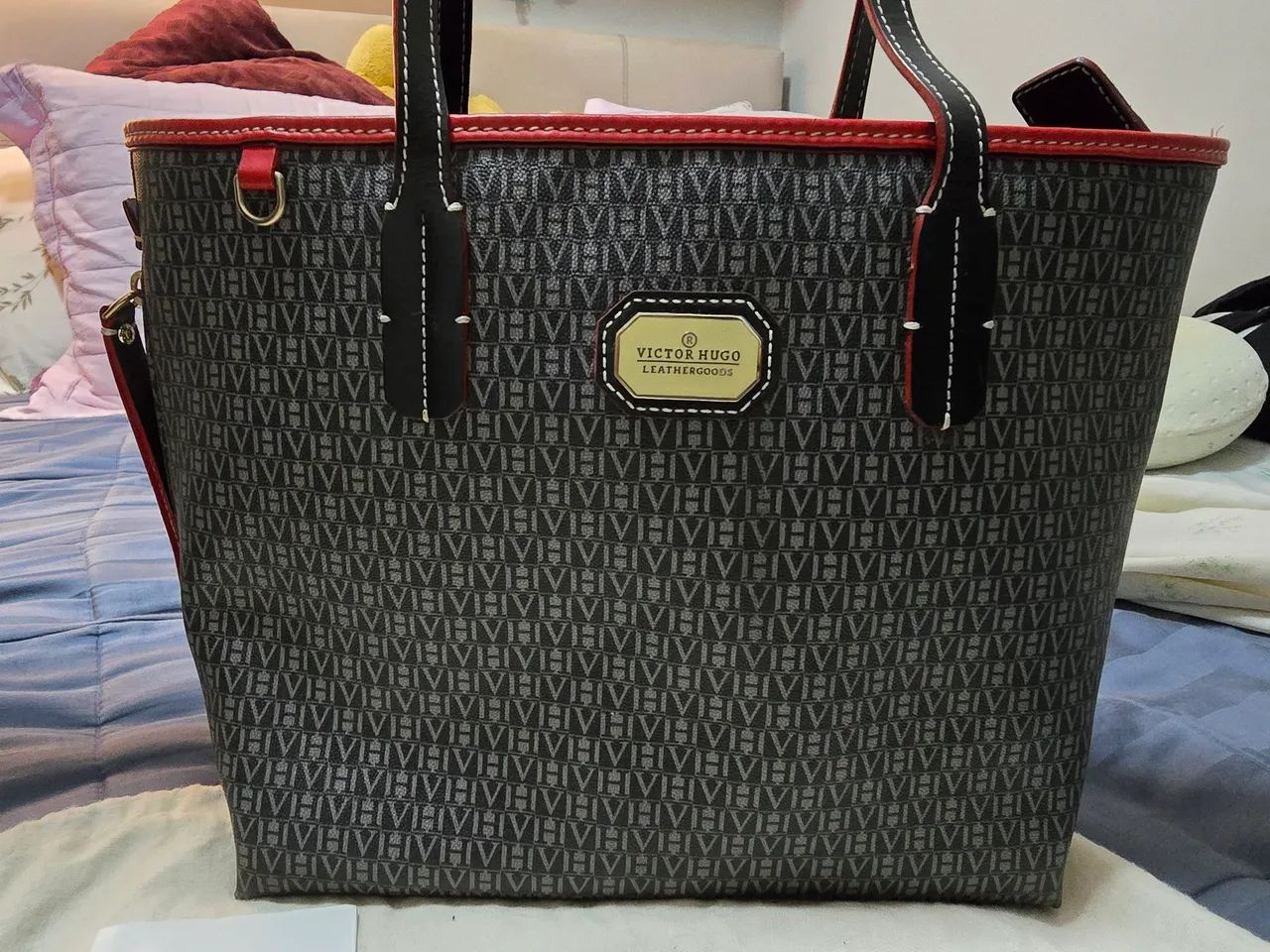 Bolsa Victor Hugo original de couro