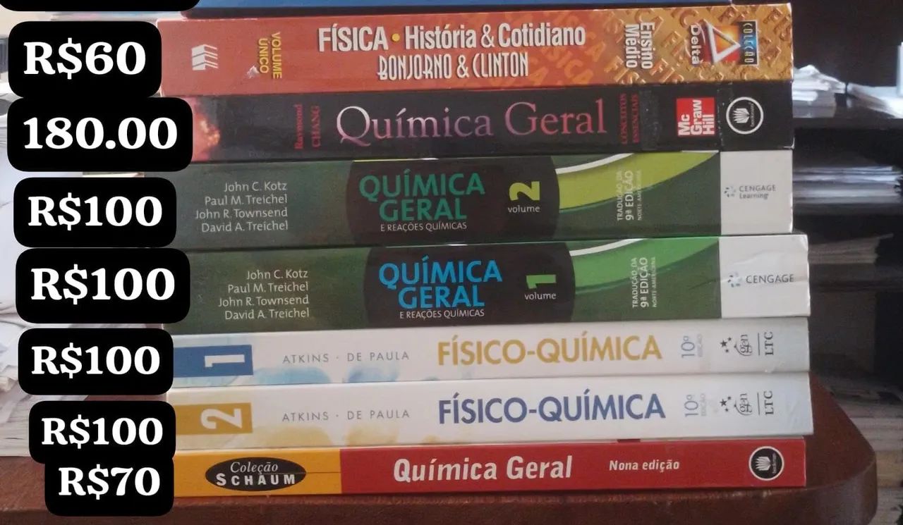 Livros Química 