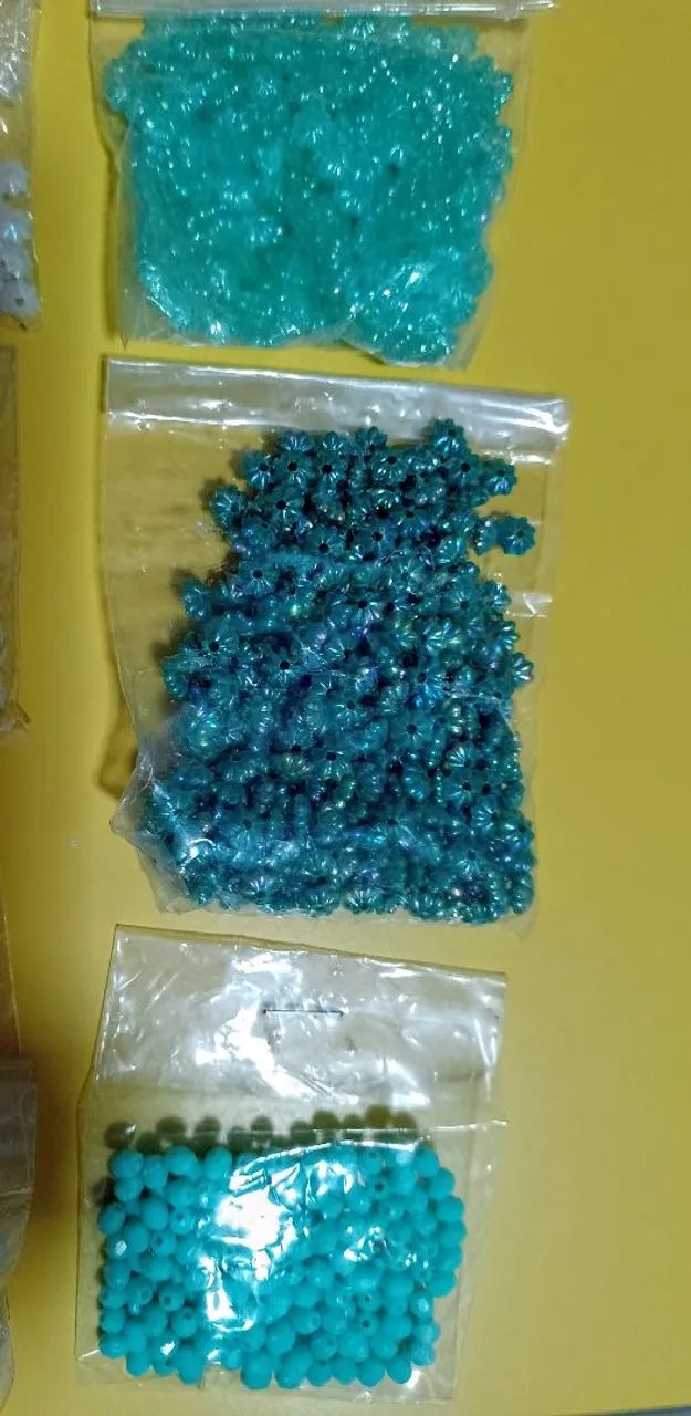 Várias miçangas para artesanato  - Foto 4