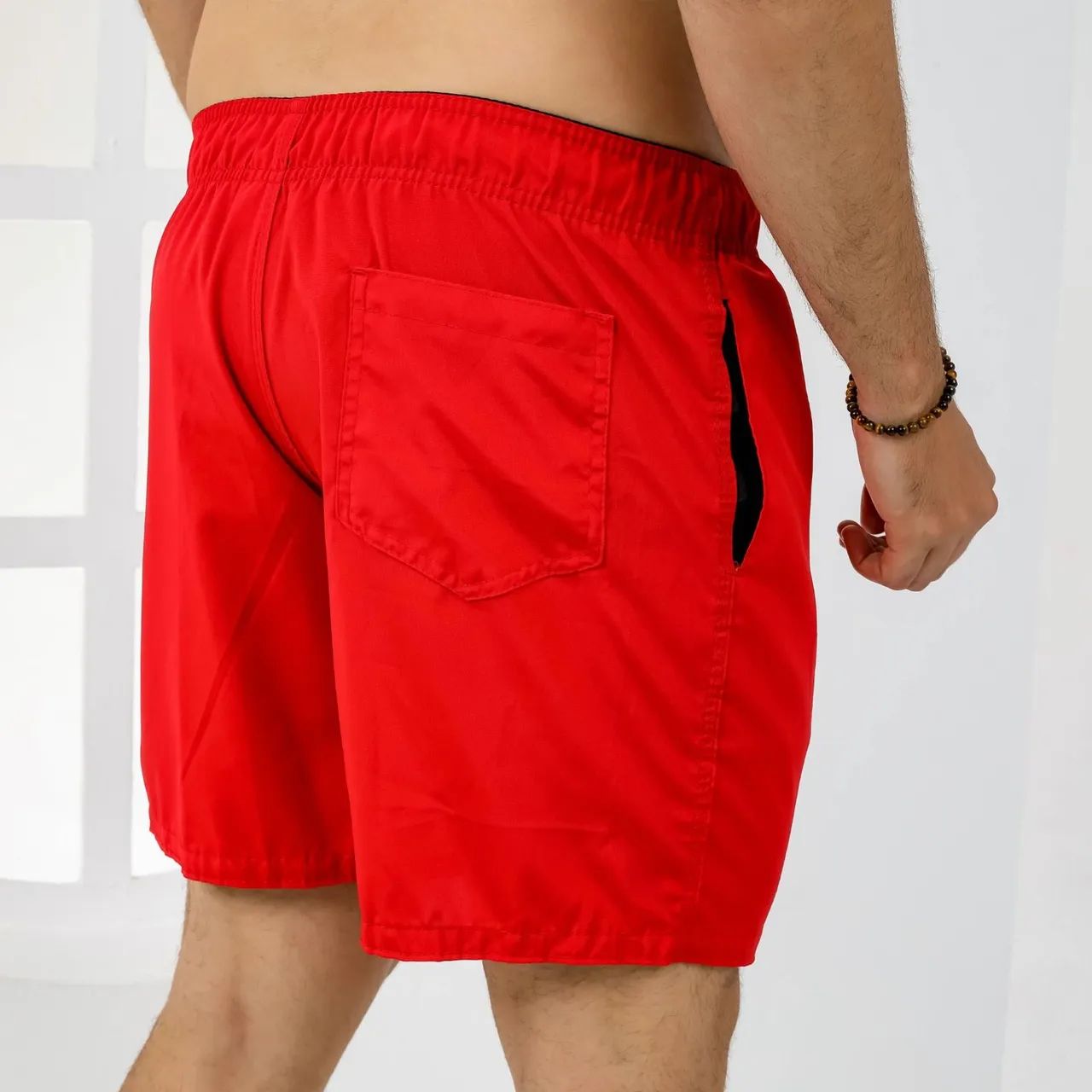 Short Tactel liso Grosso Resistente atacado  - Foto 5