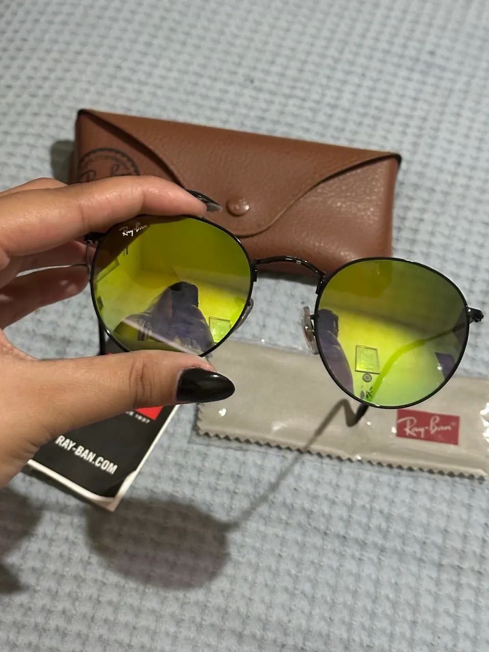 Óculos Ray ban espelhado 