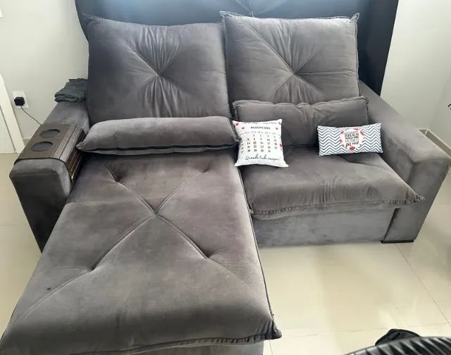 SOFÁ RETRÁTIL 2,10 M - Foto 2