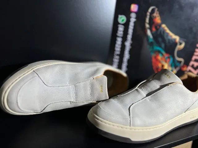 tênis Noha GALLARDO MASSIMO MARFIM | SLIP ON (42 - 28cm)  - Foto 4