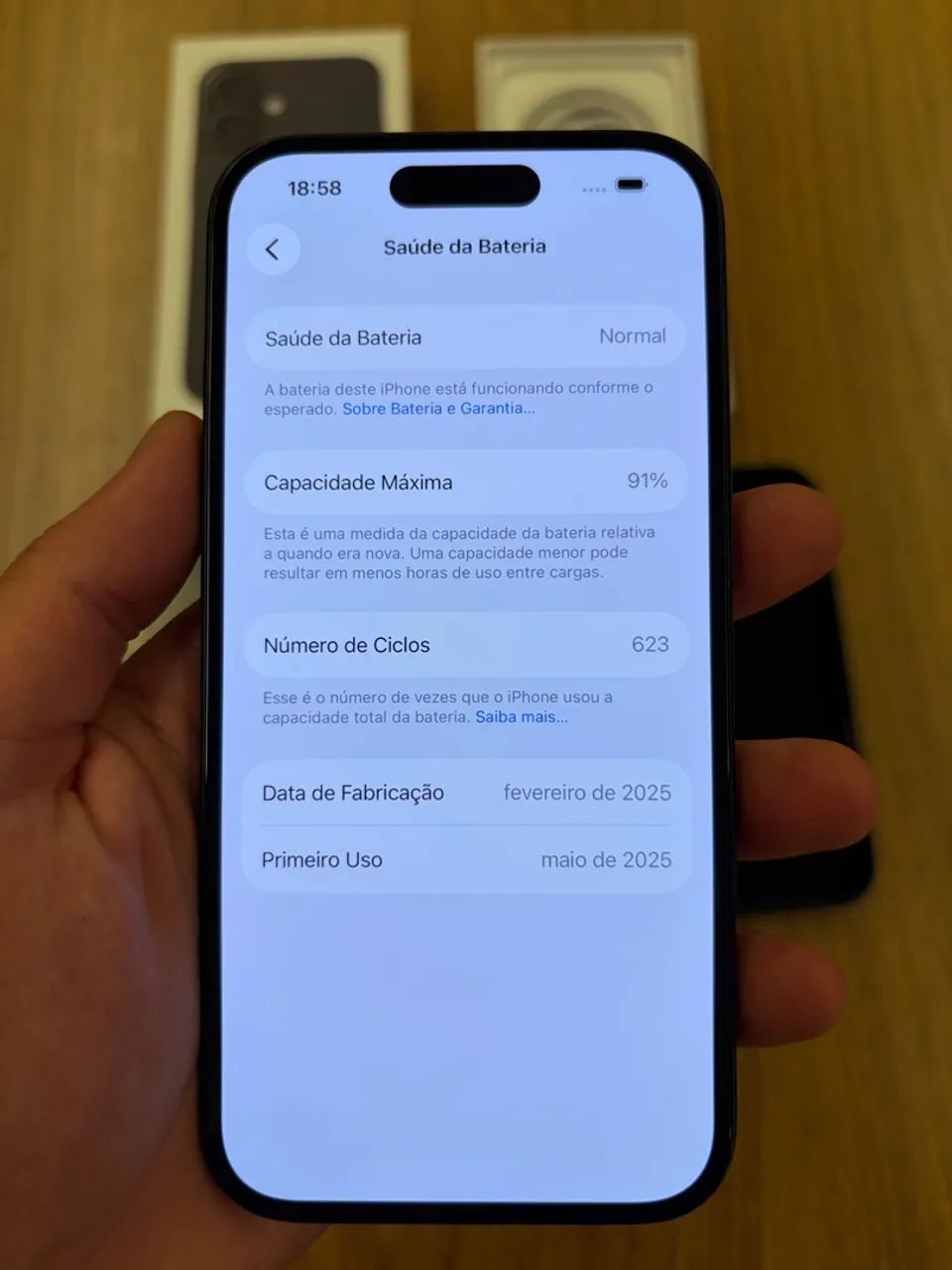 iPhone 16 256gb em perfeito estado  - Foto 5