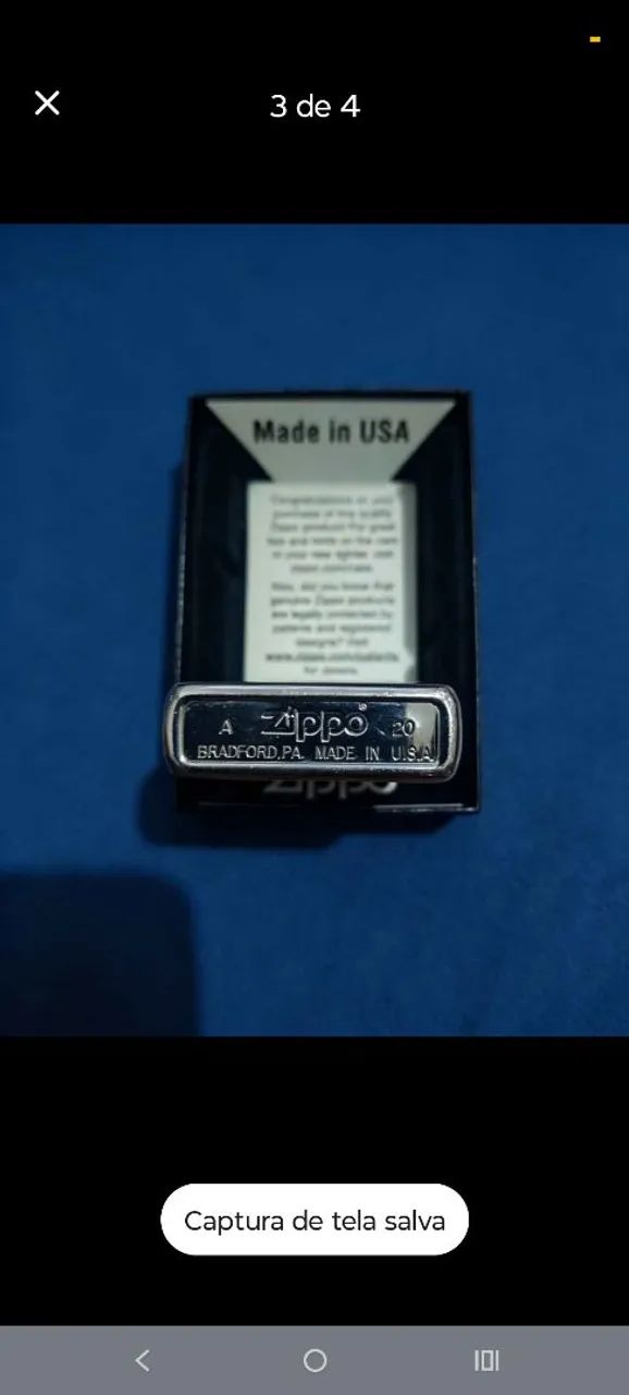 Isqueiro Zippo Original  - Foto 3