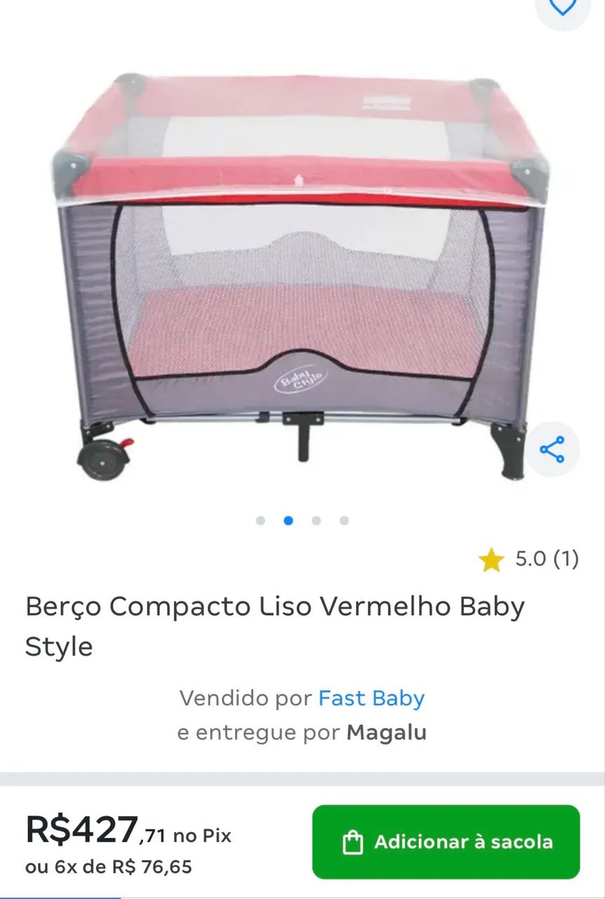 Berço portátil  - Foto 2