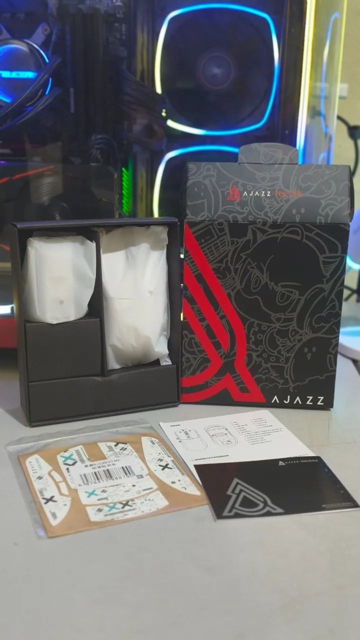 Mouse AJAZZ - AJ139 V2 MC-White - Foto 2