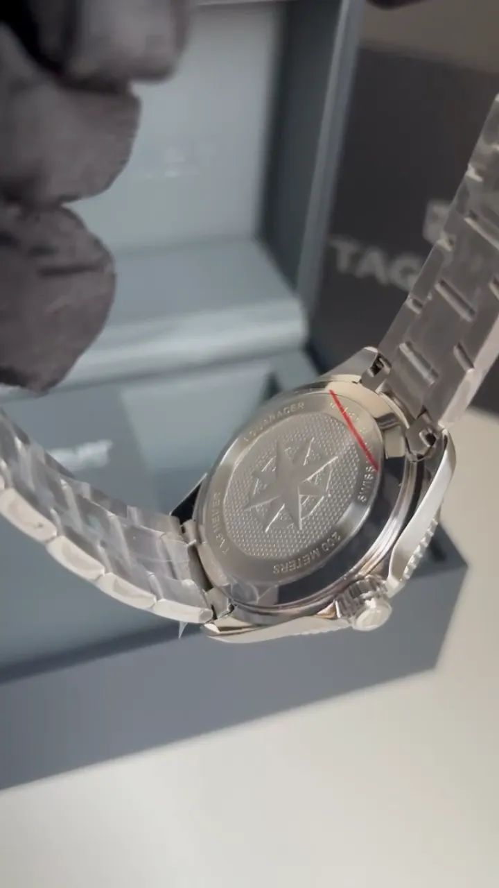 Tag Heuer Aquaracer Automático + Caixa Completa - Foto 2