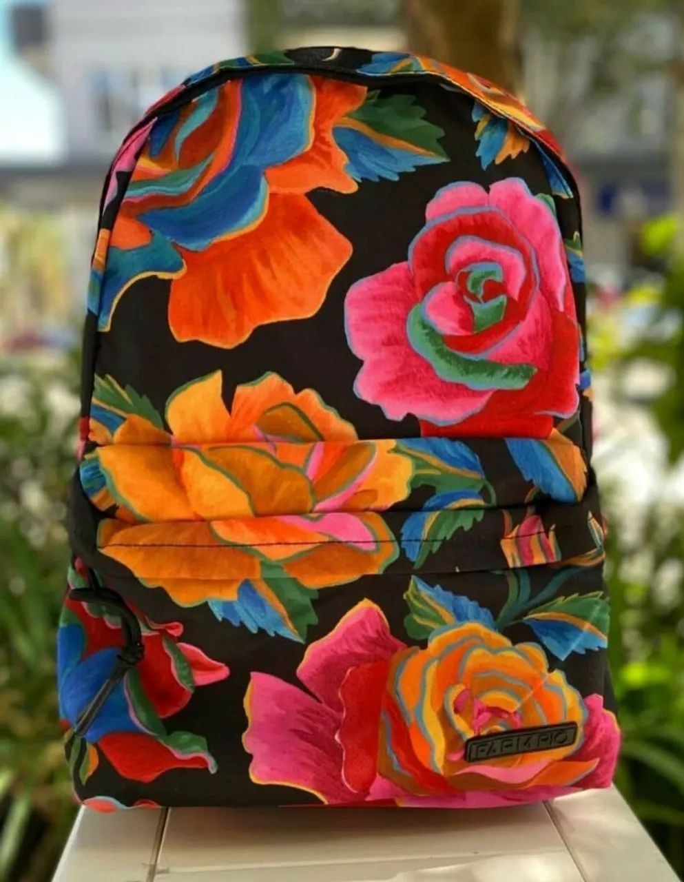 Mochila Farm nova (tag) Rosas Pintadas