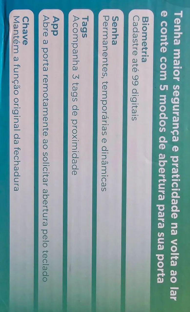 Smart Fechadura wi-fi de Embutir Positivo  - Foto 3