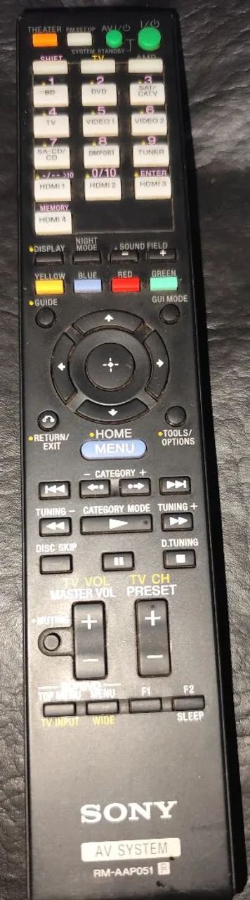 Sony Controle Remoto RM-AAP051