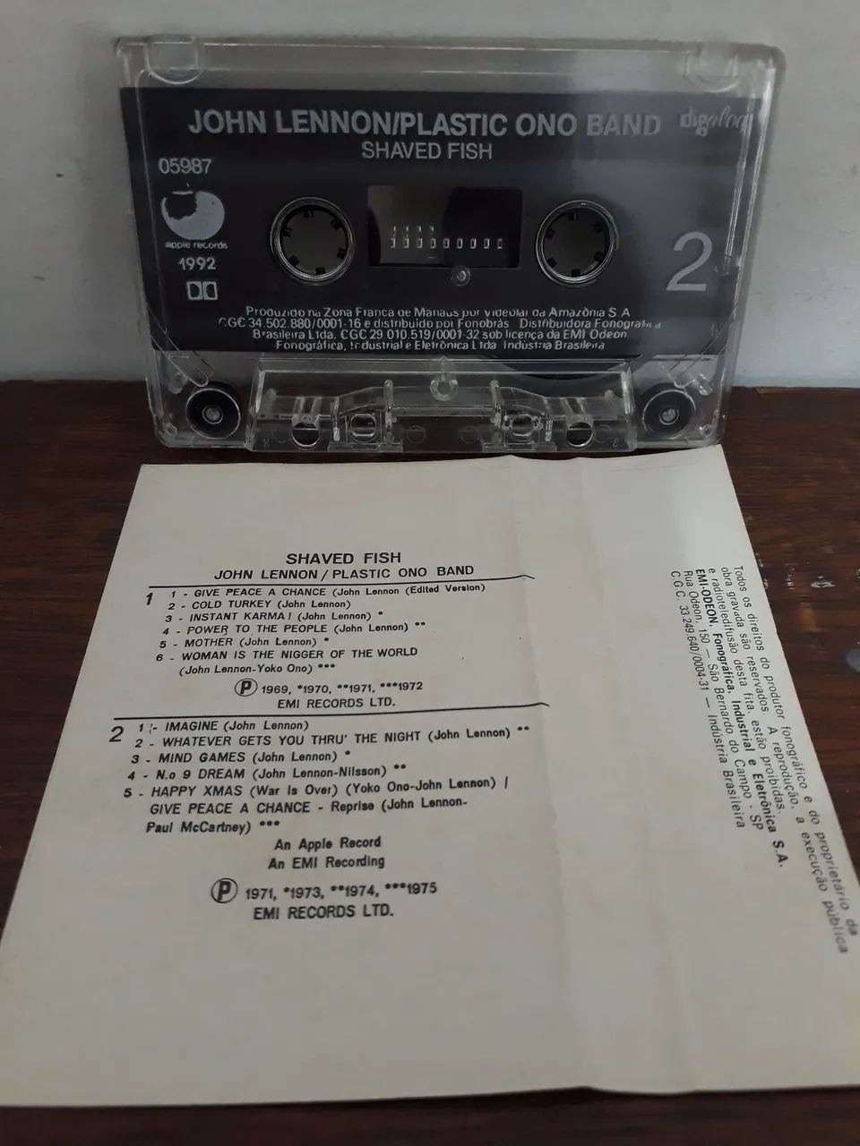 FITA K7 JONH LENNON - Foto 2