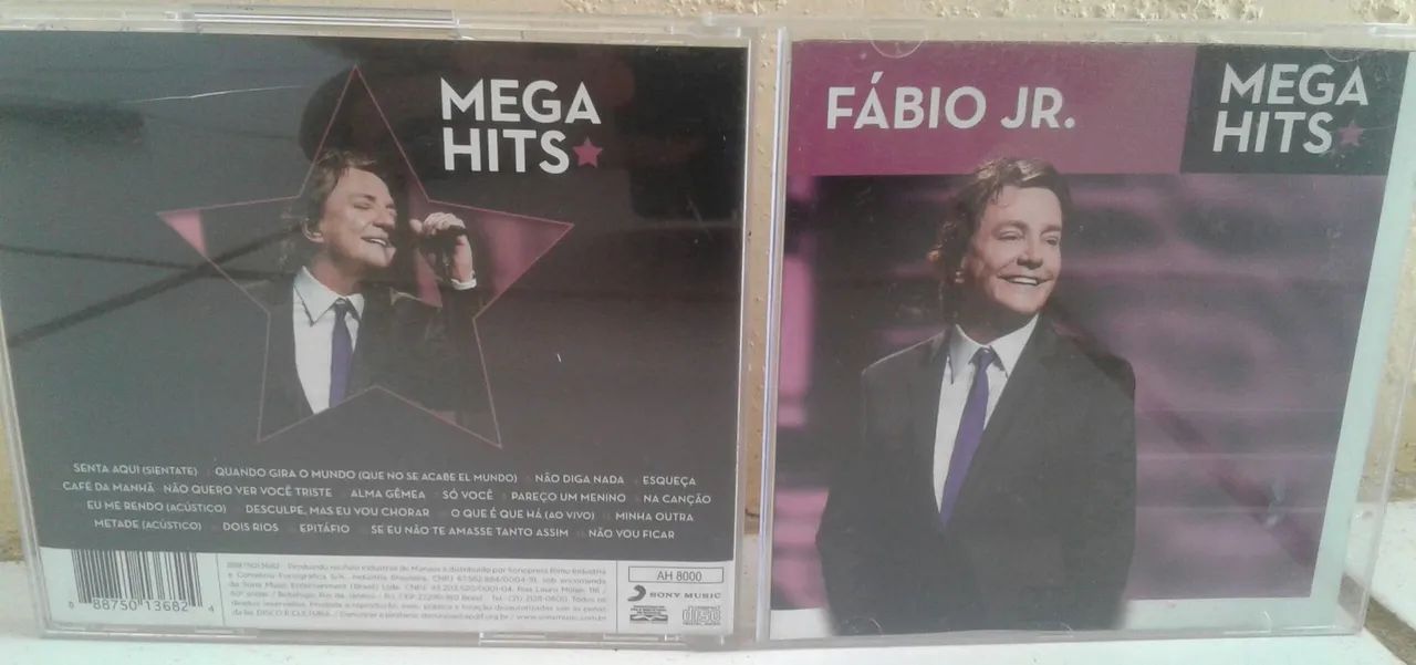Cd Fábio Jr Mega Hits  - Foto 4