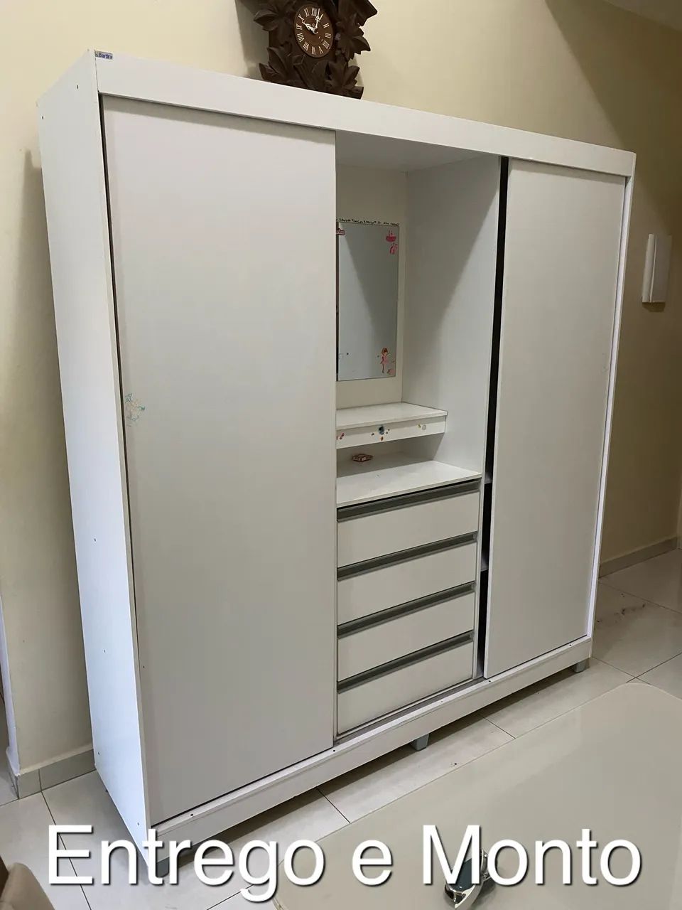 Guarda Roupa ENTREGO E MONTO  - Foto 3
