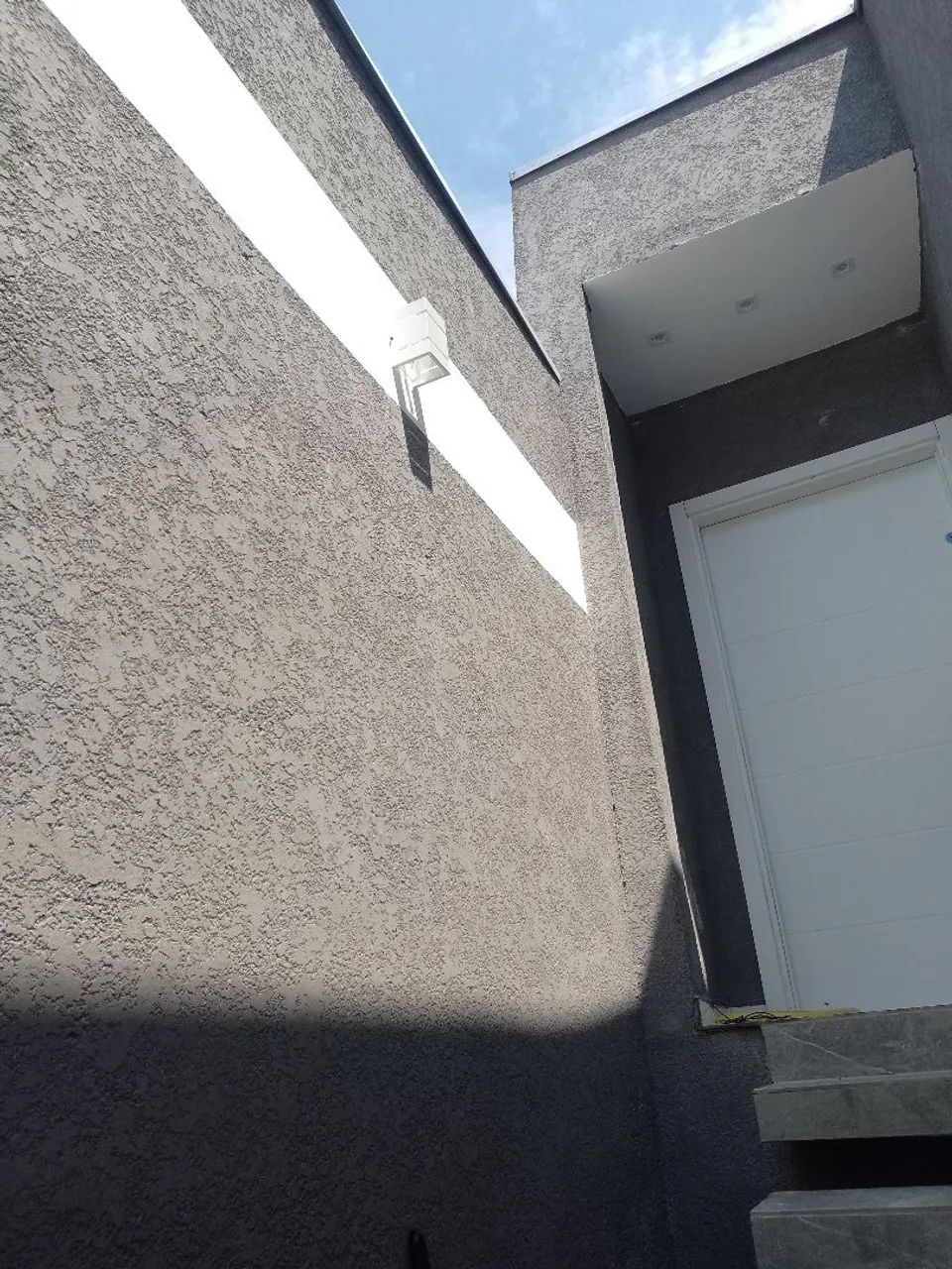 Textura projetada e pintura 