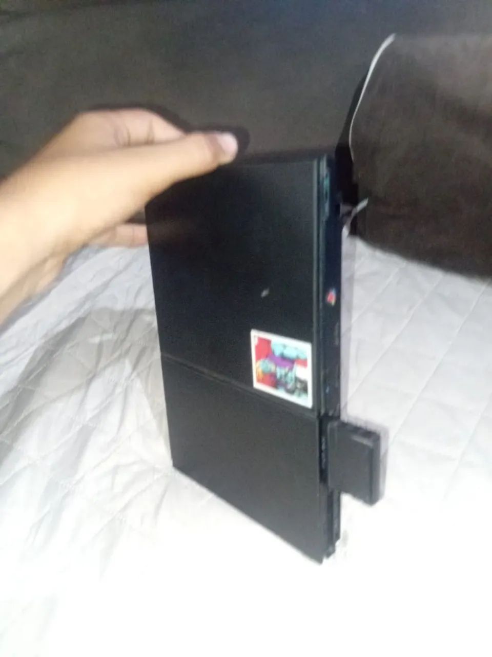 PS2 conservado, funcionando e com cabos - Foto 3