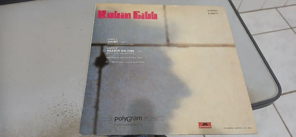 Ep Compacto Vinil Robin Gibb Juliet Single Anos 80 - Foto 2