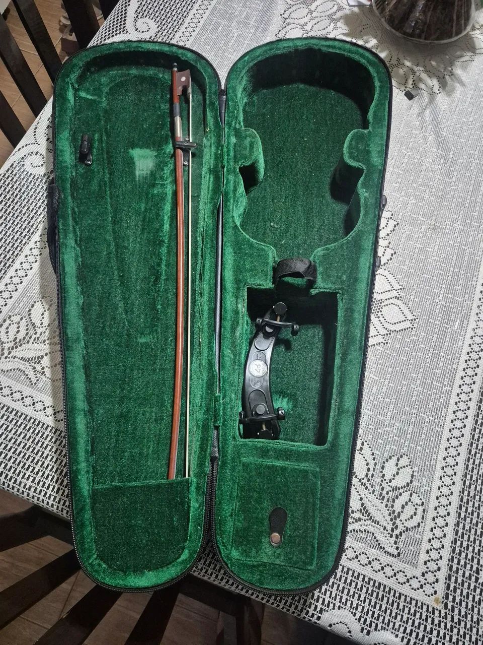 violino usado schieffer 1/2 com espaleira  - Foto 2