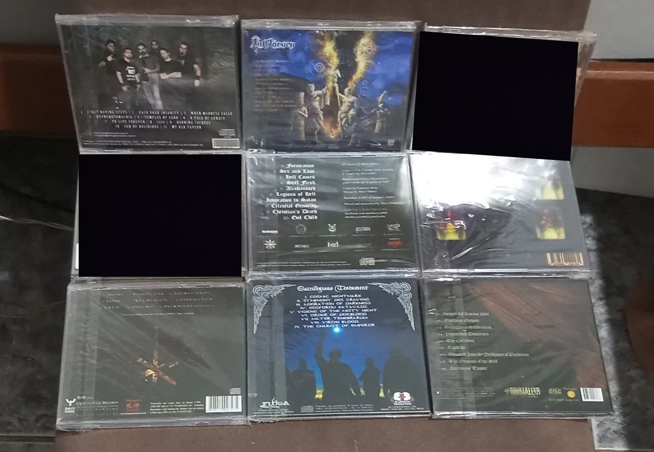 CDs Black, Death, Power Metal Zerados e Seminovos  - Foto 2