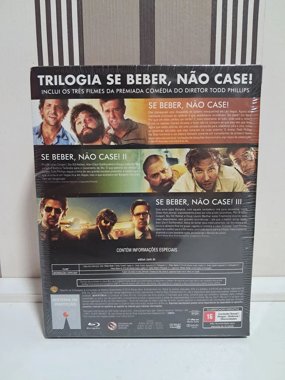 Box Blu-ray Se Beber não Case LACRADO - Foto 2