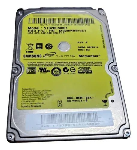 Hd para notebook Samsung 320gb  - Foto 3