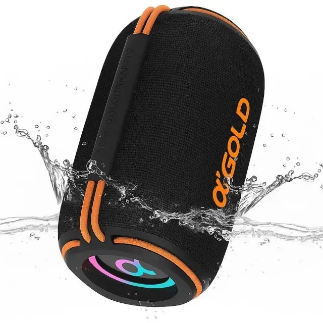Caixa De Som Bluetooth A'Gold Pro SM-33 15W À Prova D'água - Nova - Foto 4