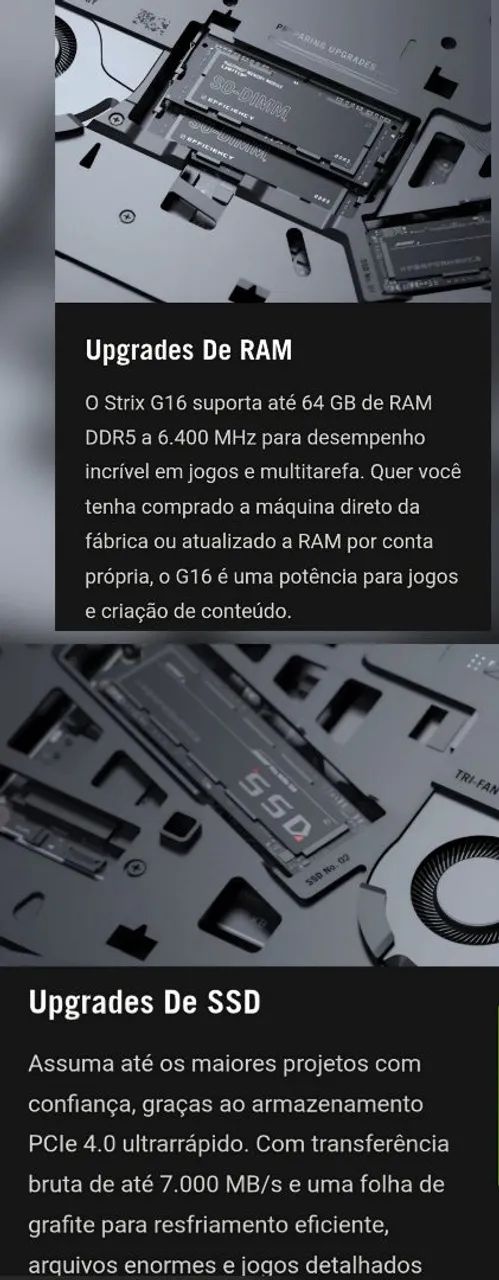Notebook gamer ROG STRIX G16 com RTX 5060 - Foto 5