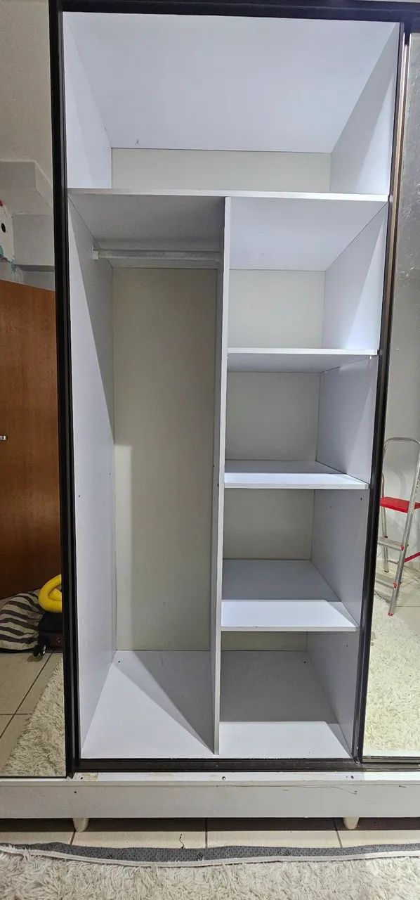GUARDA-ROUPA GRANDE COM ESPELHO - Foto 5
