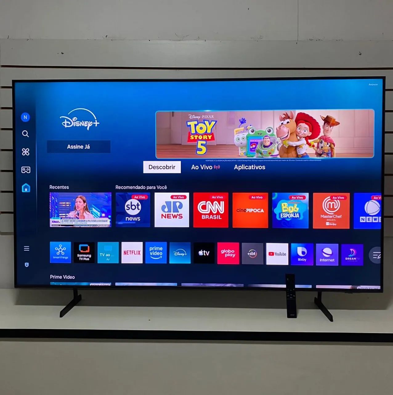 SAMSUNG 65 SMART WIFI COMPLETA 4K 