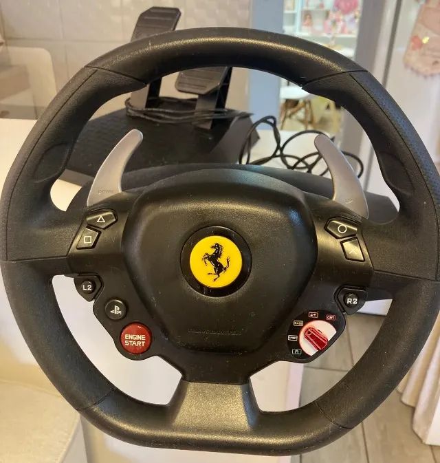 Volante Thrustmaster T80 Ferrari 488 GTB Edition - USADO - Foto 2