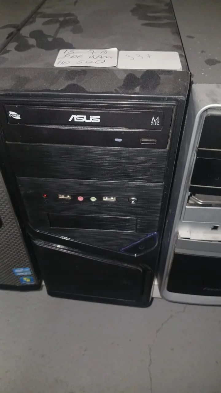 CPU ASUS """i5 de 7th 8gb ram 500gb hd"" "