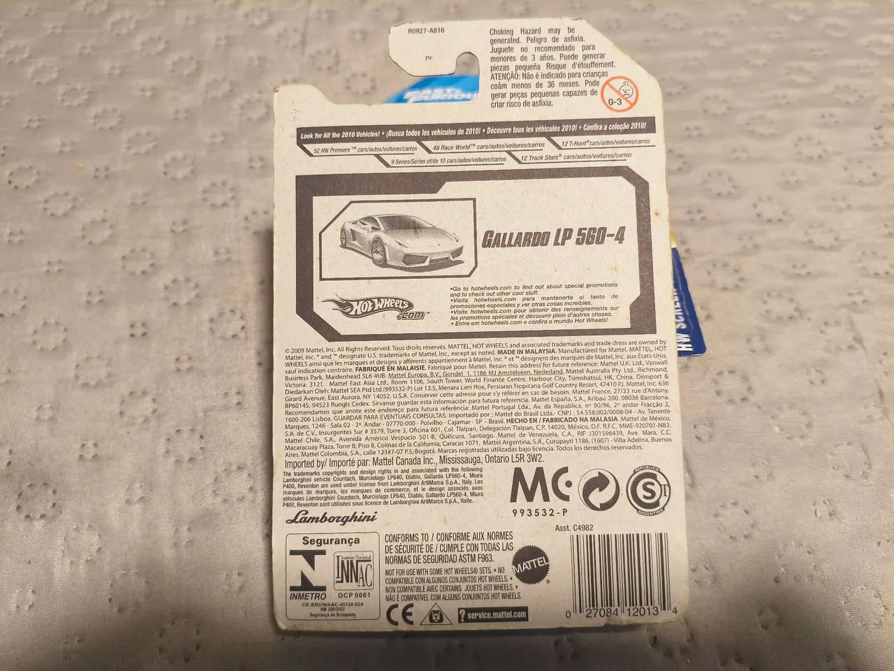 Hot Wheels Lamborghini Gallardo LP 560-4 - Foto 4
