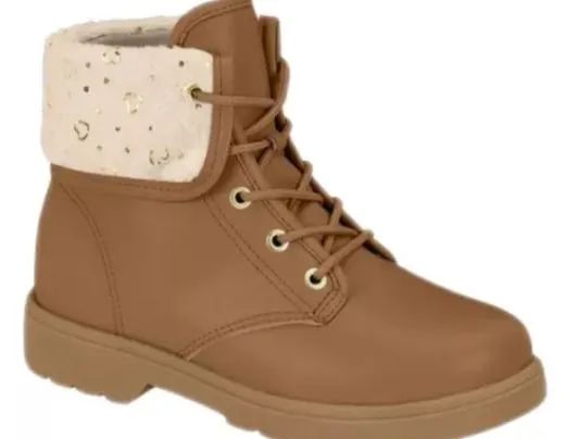 Bota Molekinha marrom 