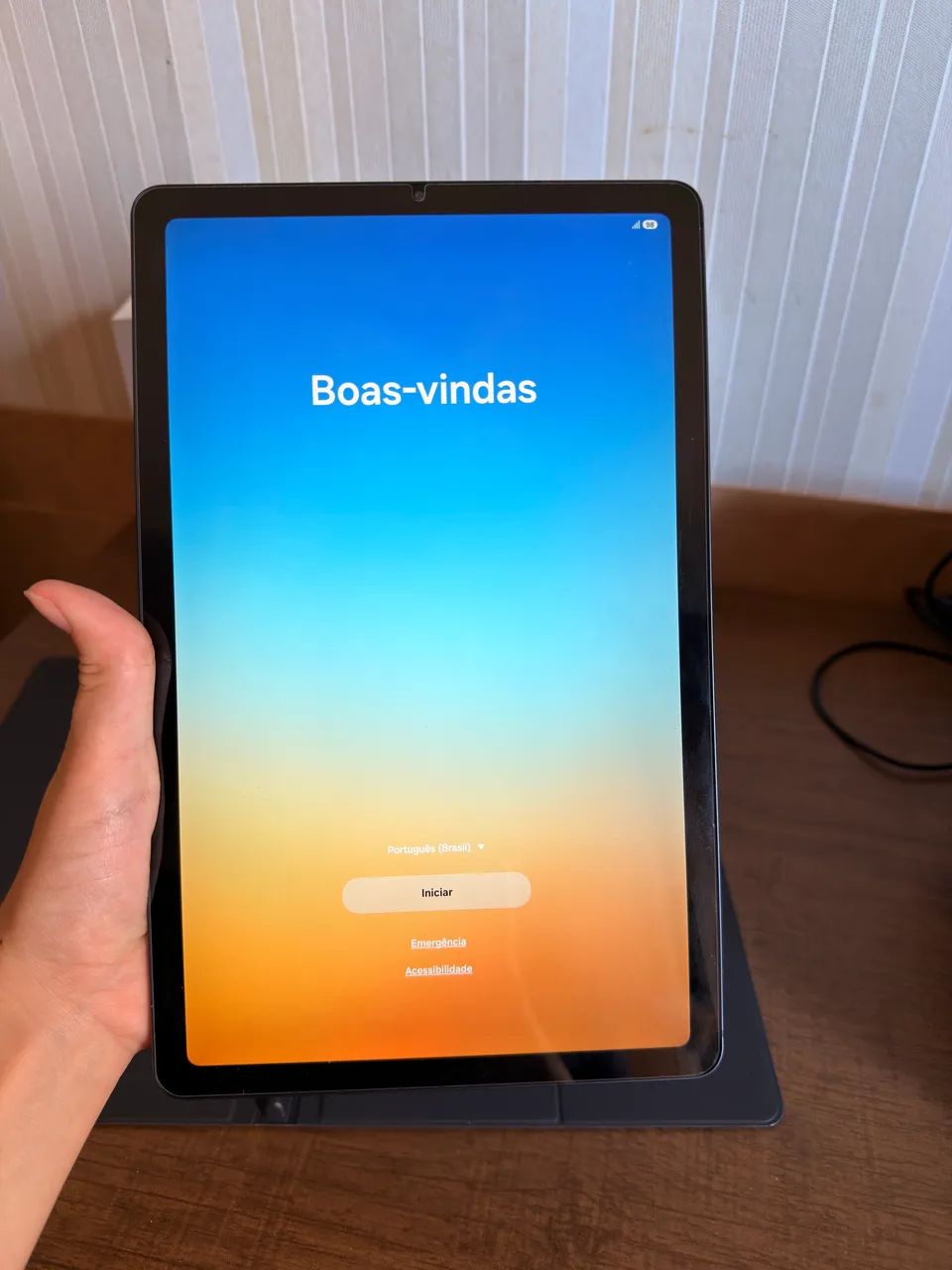 Vendo Tablet Samsung Galaxy Tab S6 Lite 4G + Wi-Fi 64GB Cinza - Foto 3