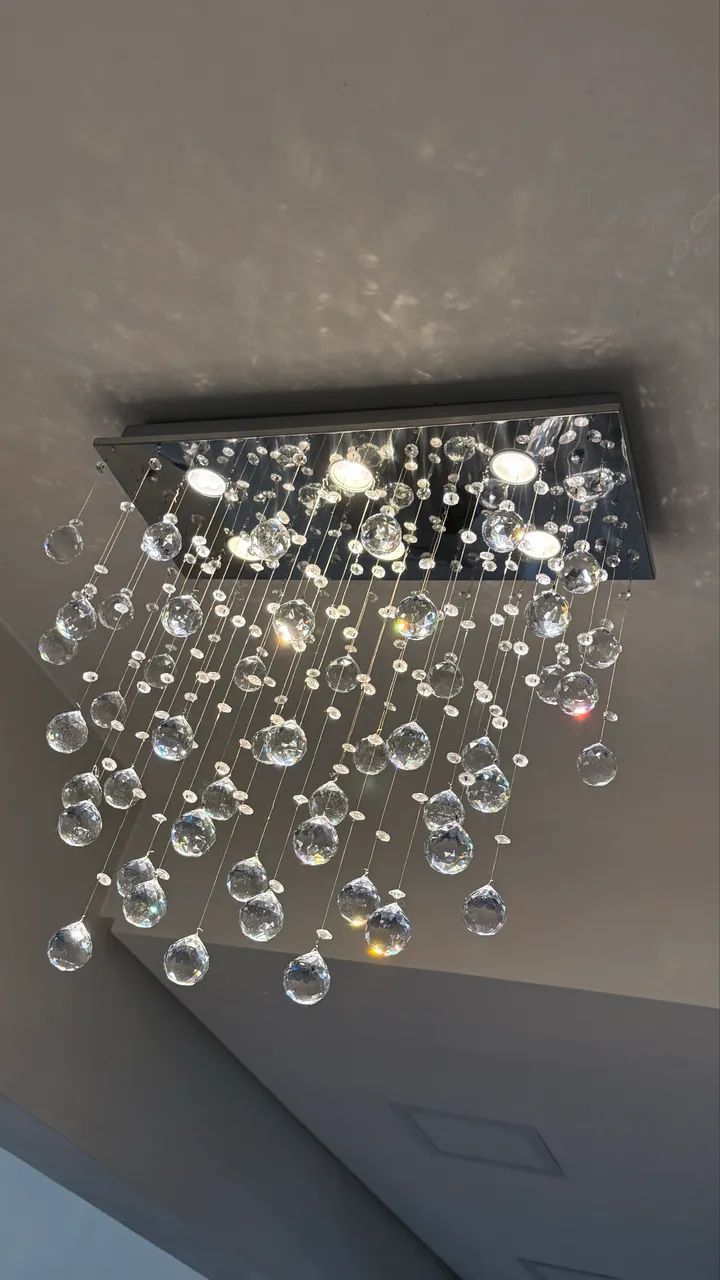 Lustre (Plafon) de cristal - Foto 2