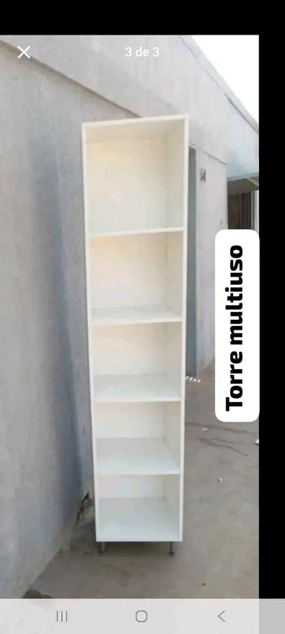 EXPOSITOR CM PRATELEIRAS MULTIUSO MDF NOVO - Foto 4