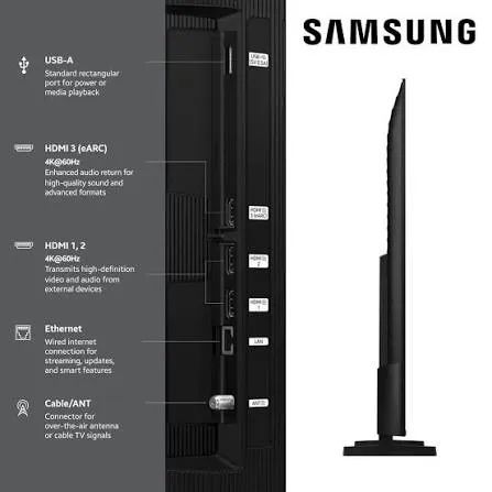 Tv Smart Samsung 65 Polegadas QLed Ultra HD 4K - Foto 5