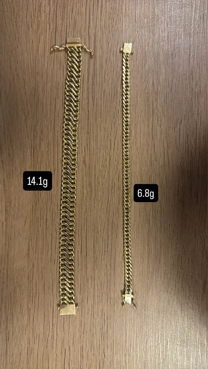 Pulseira ouro 18k 