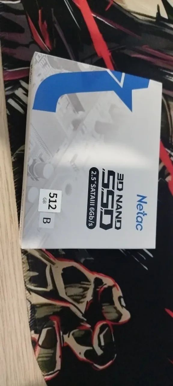 SSD 512gb novo e lacrado